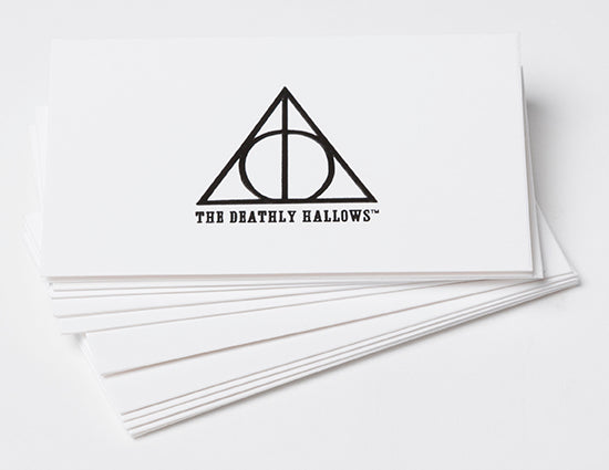 Harry Potter: Deathly Hallows Foil Gift Enclosure Cards (Set of 10)