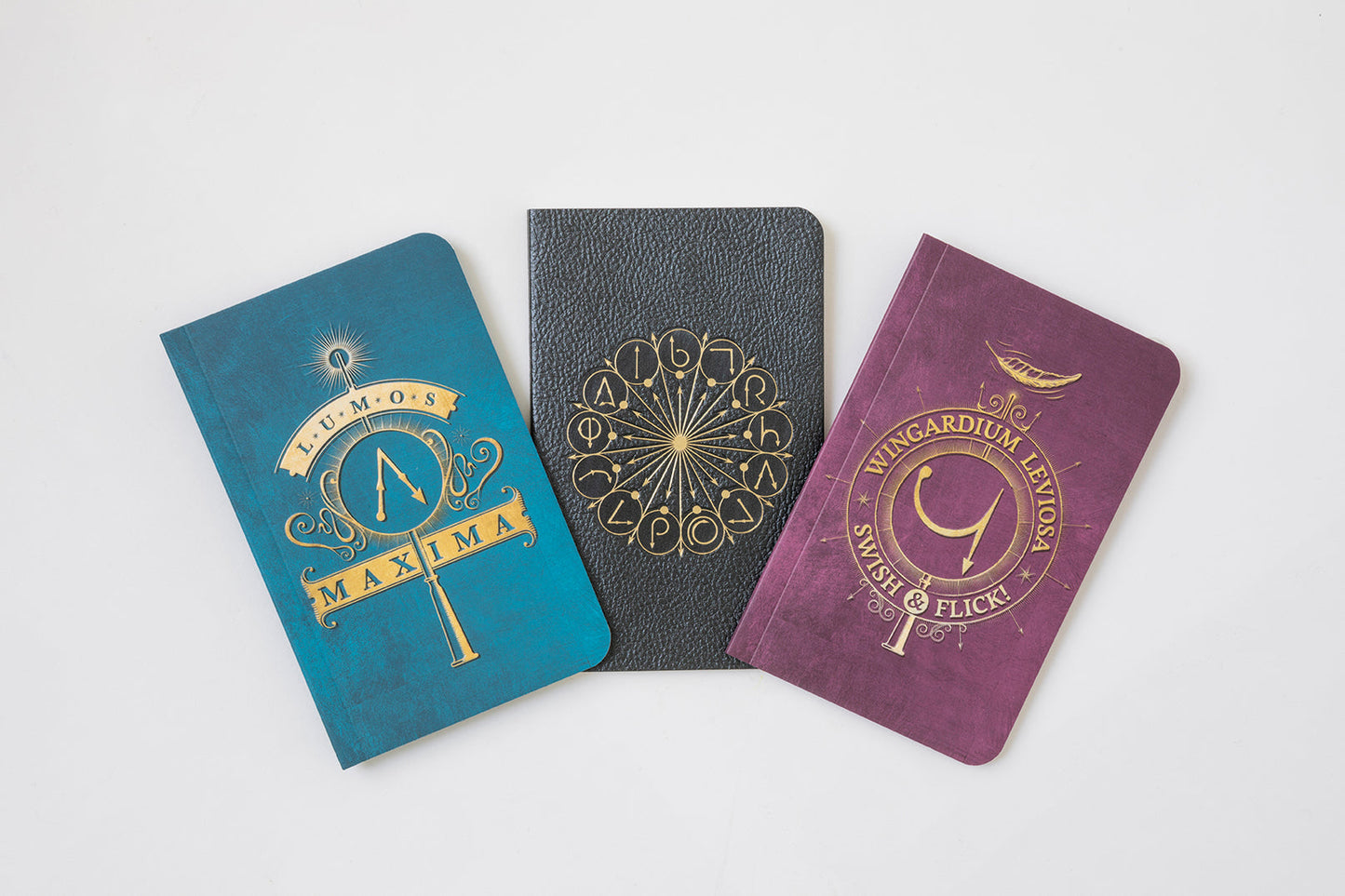 Harry Potter: Spells Pocket Notebook Collection (Set of 3) Softcover Book