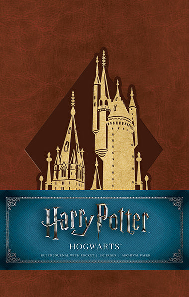 Harry Potter: Hogwarts Hardcover Ruled Journal Hardcover Book