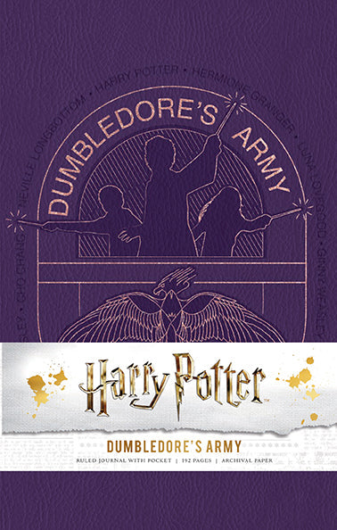Harry Potter: Dumbledore's Army Hardcover Ruled Journal Hardcover Book