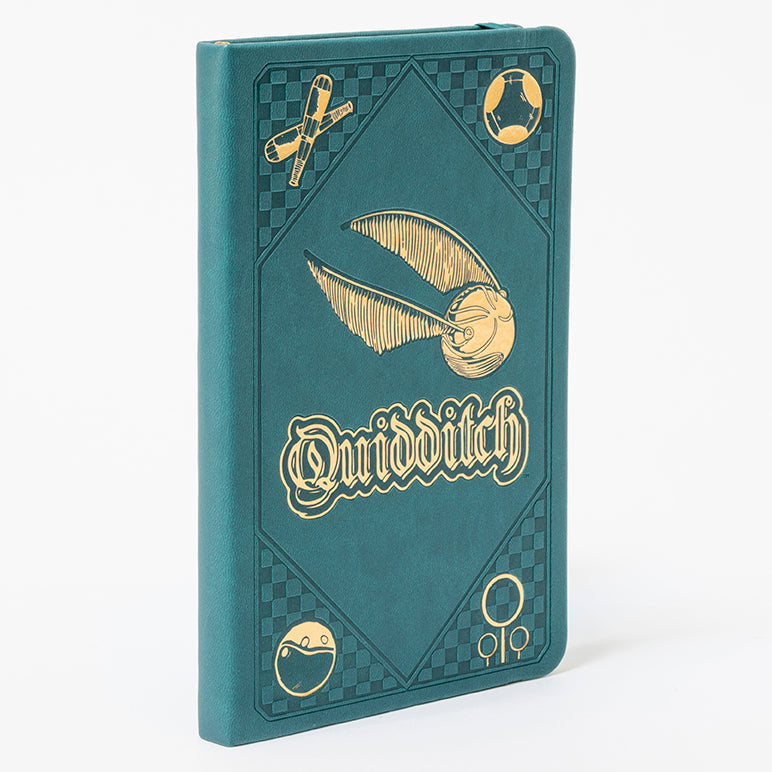 Harry Potter: Quidditch Hardcover Ruled Journal Hardcover Book
