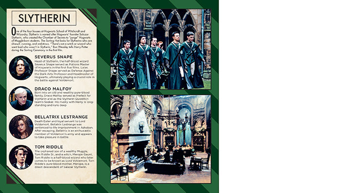 Harry Potter: Slytherin Ruled Pocket Journal Hardcover Book