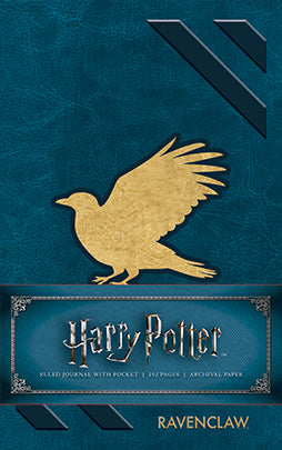 Harry Potter: Ravenclaw Ruled Pocket Journal Hardcover Book