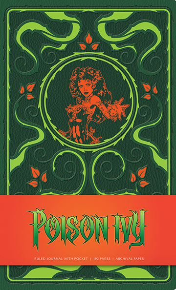 DC Comics: Poison Ivy Hardcover Ruled Journal Hardcover Book