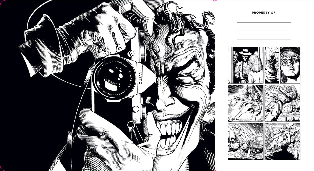 DC Comics: The Joker Hardcover Ruled Journal: Artist Edition Hardcover Book