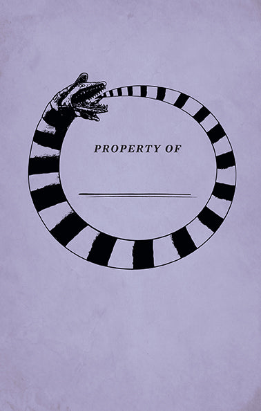 Beetlejuice: Handbook for the Recently Deceased Hardcover Ruled Journal Hardcover Book