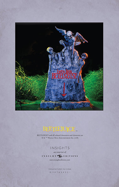 Beetlejuice: Handbook for the Recently Deceased Hardcover Ruled Journal Hardcover Book