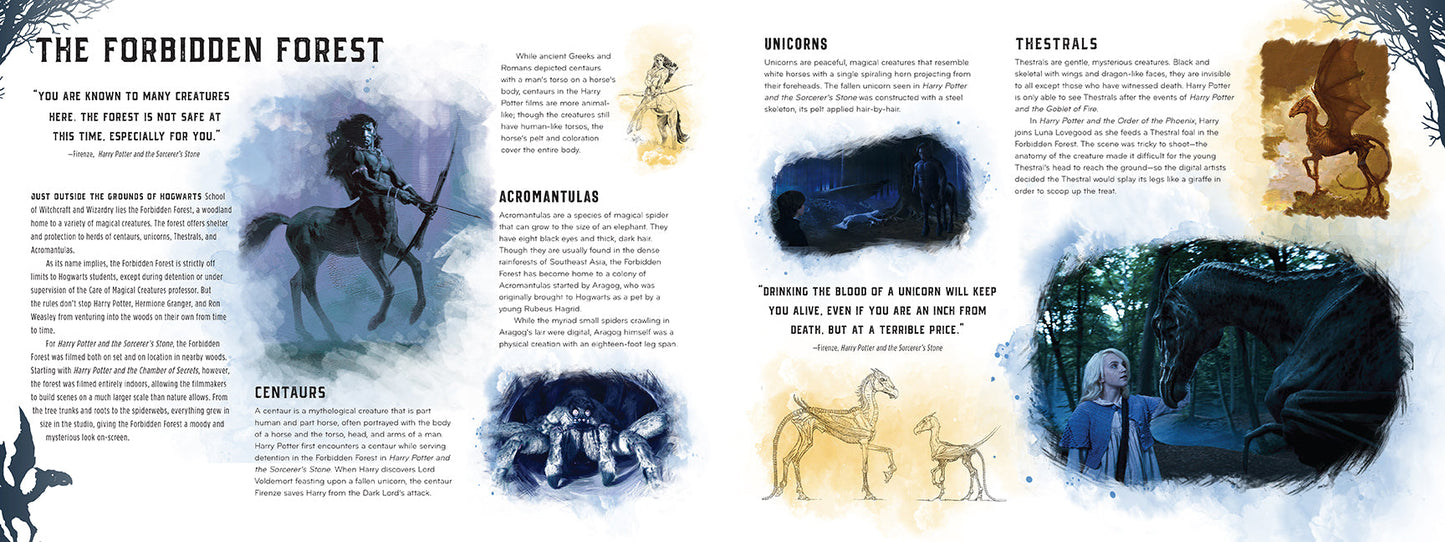 Harry Potter: Creatures Hardcover Book