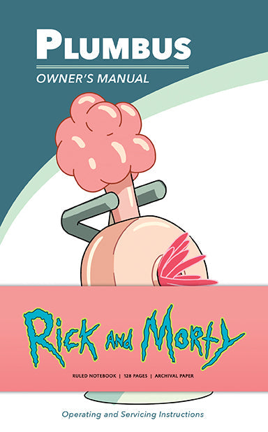 Rick and Morty: Ruled Notebook Softcover Book