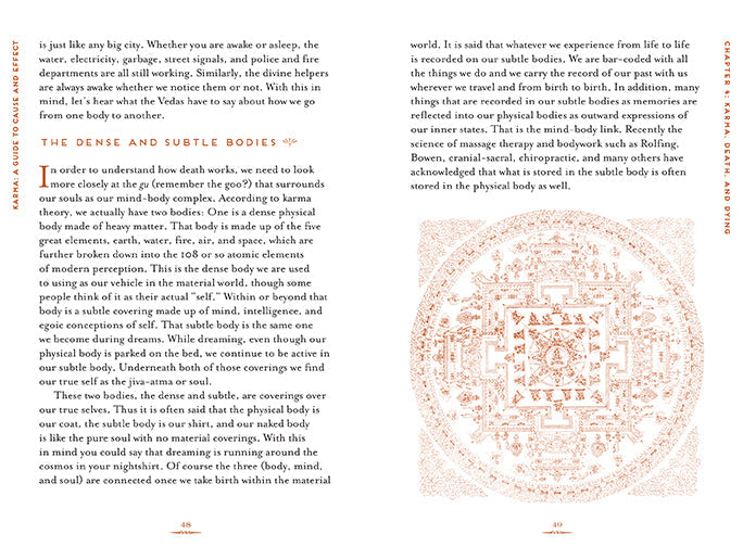 Karma Softcover Book