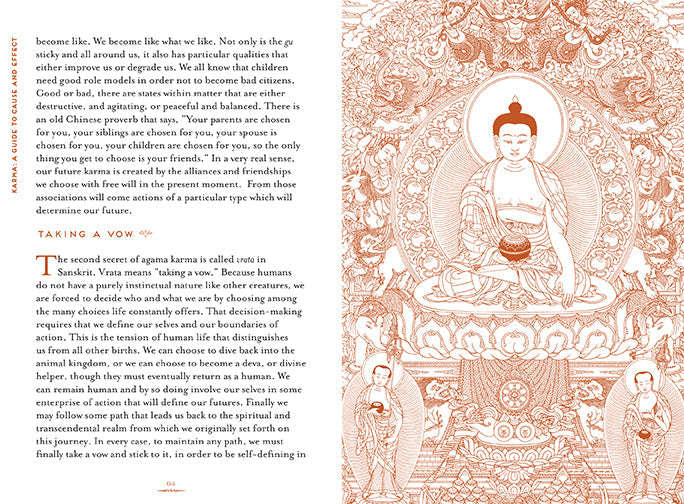 Karma Softcover Book