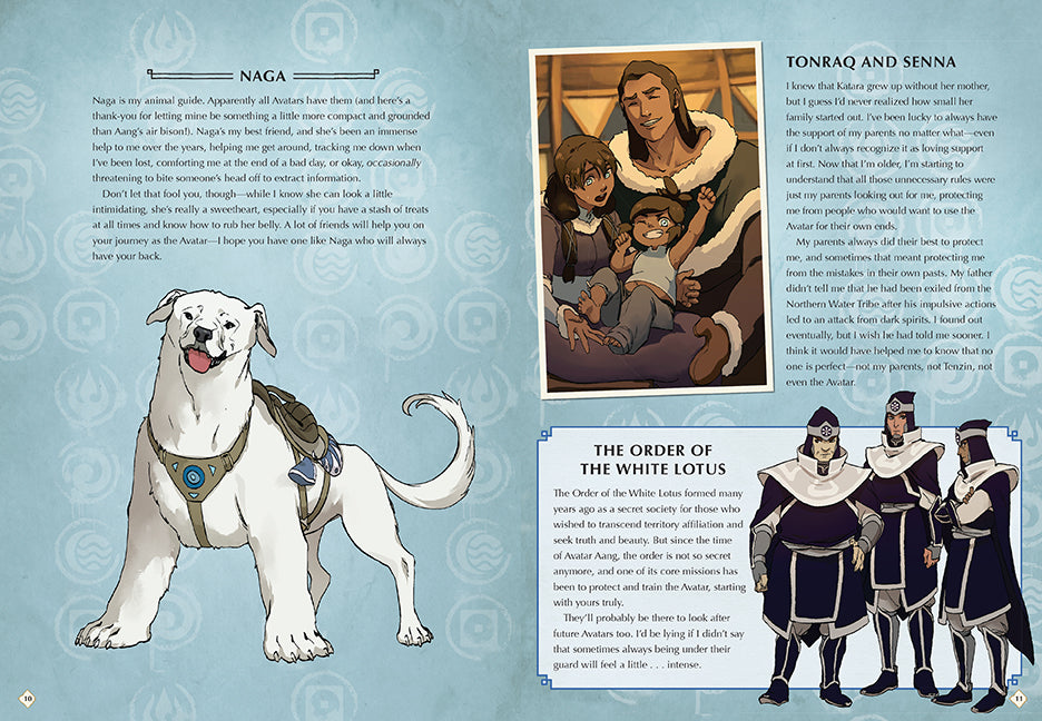 The Legend of Korra: An Avatar's Chronicle Hardcover Book