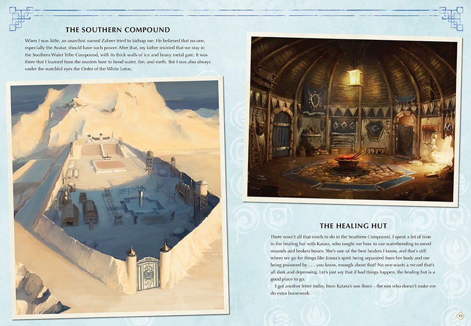 The Legend of Korra: An Avatar's Chronicle Hardcover Book