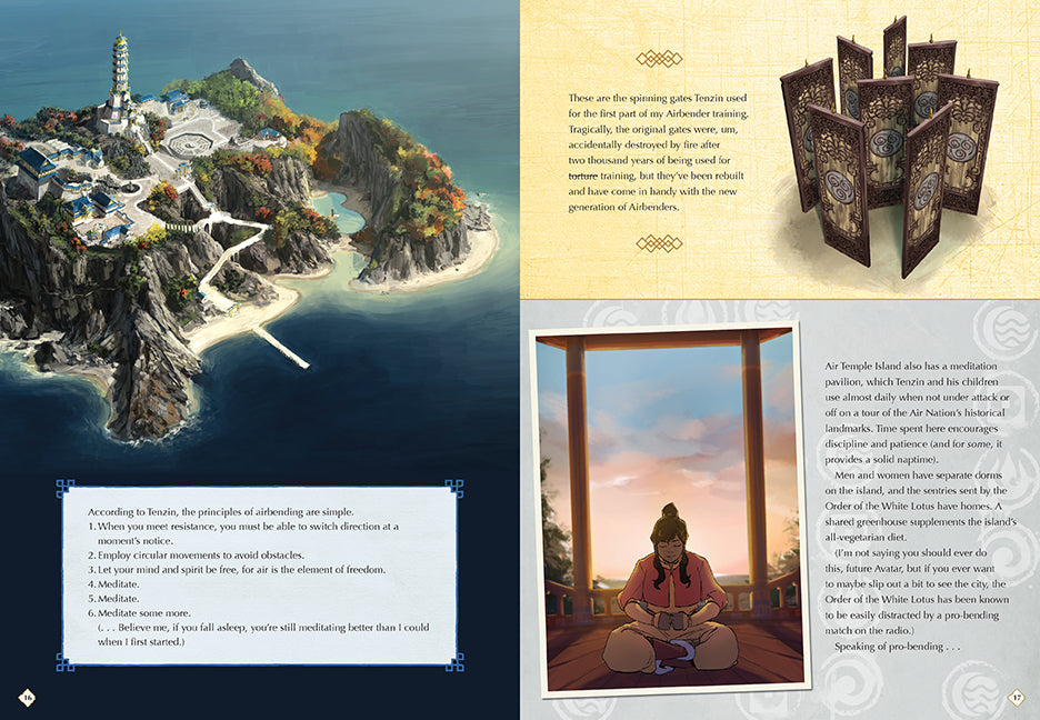 The Legend of Korra: An Avatar's Chronicle Hardcover Book
