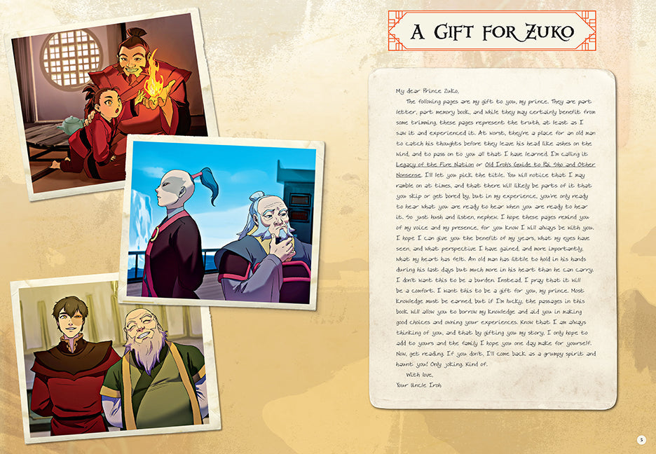 Avatar: The Last Airbender: Legacy of The Fire Nation Hardcover Book
