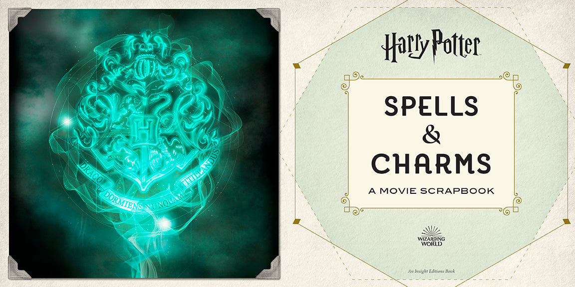 Harry Potter: Spells and Charms: A Movie ScrapHardcover Book