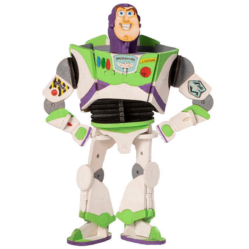 IncrediBuilds: Toy Story: Buzz Lightyear Book and 3D Wood Model Softcover Book
