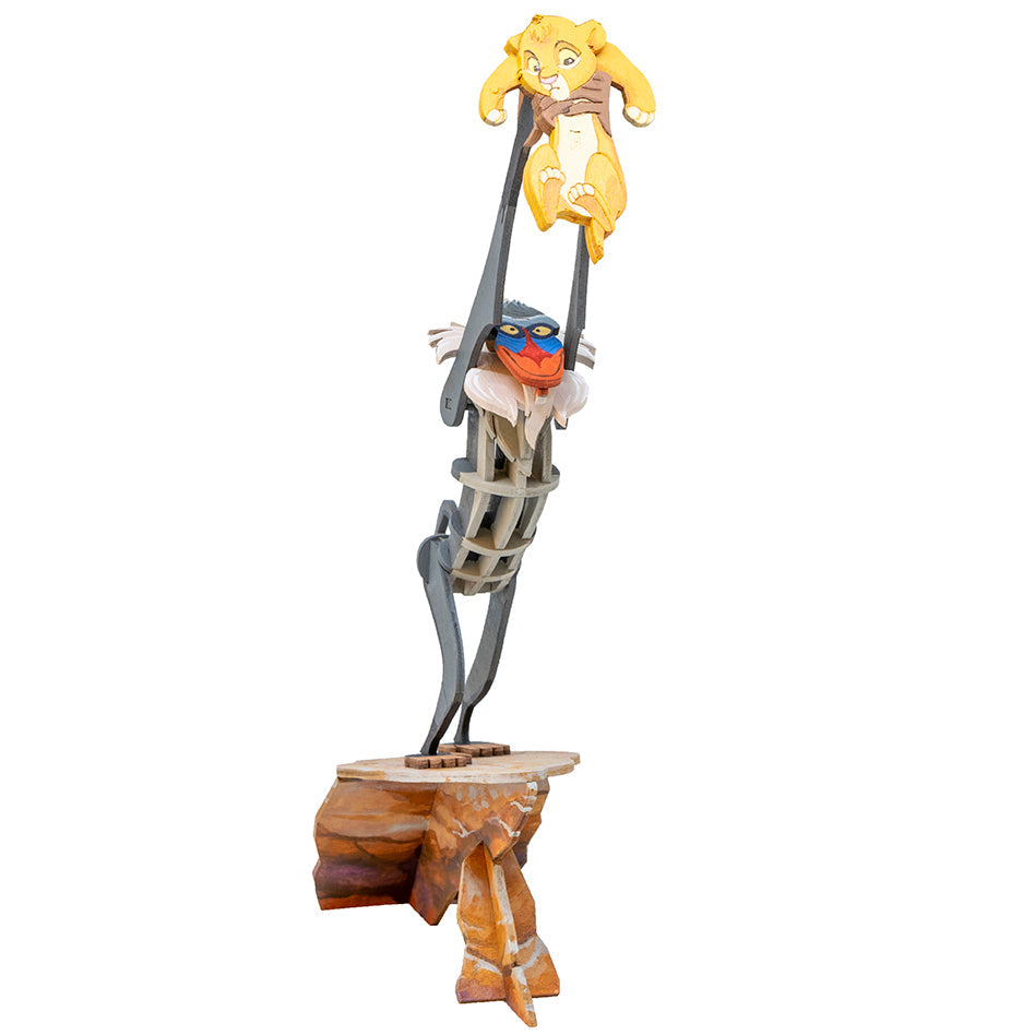 IncrediBuilds: Disney's The Lion King Book and 3D Wood Model Softcover Book