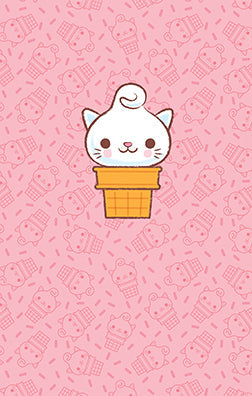 Kitty Cones Pocket Notebook Collection (Set of 3) Softcover Book