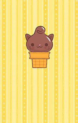 Kitty Cones Pocket Notebook Collection (Set of 3) Softcover Book