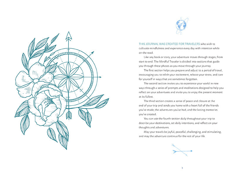 The Mindful Traveler Softcover Book