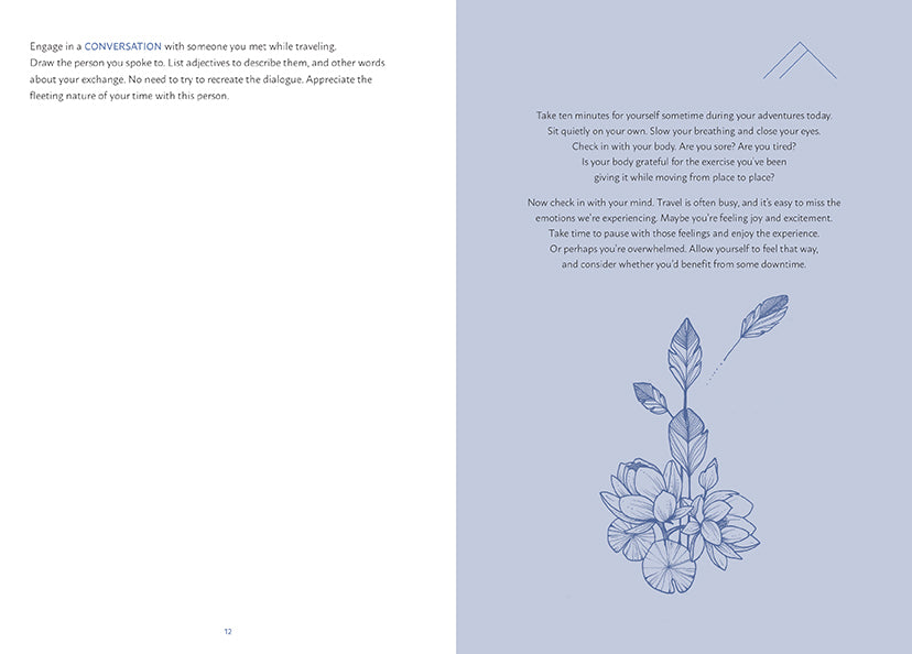 The Mindful Traveler Softcover Book