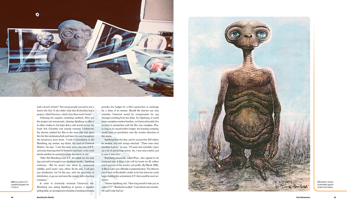 E.T. the Extra-Terrestrial: The Ultimate Visual History Hardcover Book