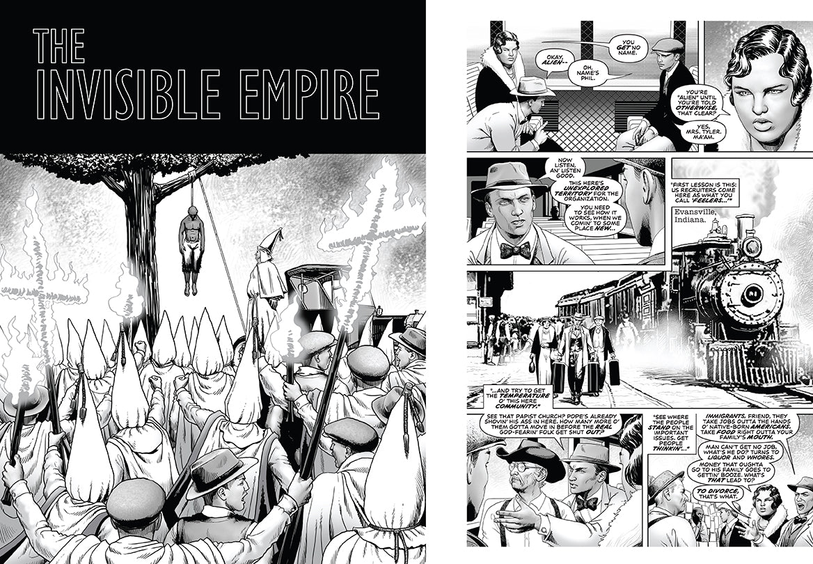 The Invisible Empire Hardcover Book
