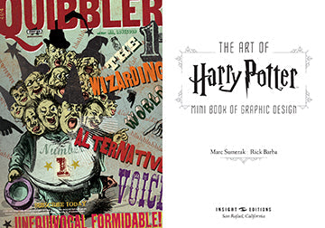 The Art of Harry Potter: Mini Book of Graphic Design Hardcover Book