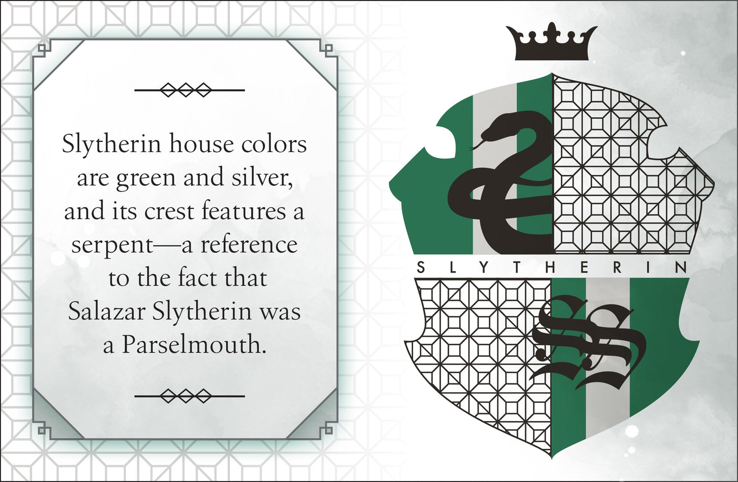 Harry Potter: Slytherin Hardcover Book