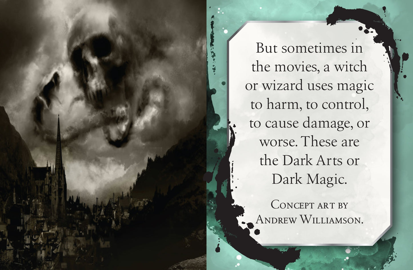 Harry Potter: The Dark Arts Hardcover Book