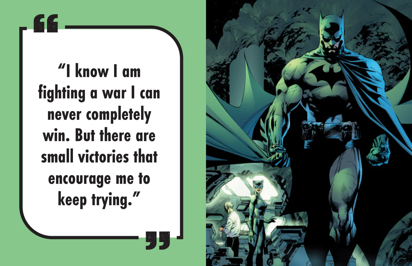 DC Comics: Batman: Quotes from Gotham City Hardcover Book