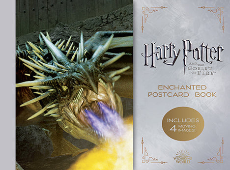 Harry Potter and the Goblet of Fire Enchanted Postcard Book Softcover Book