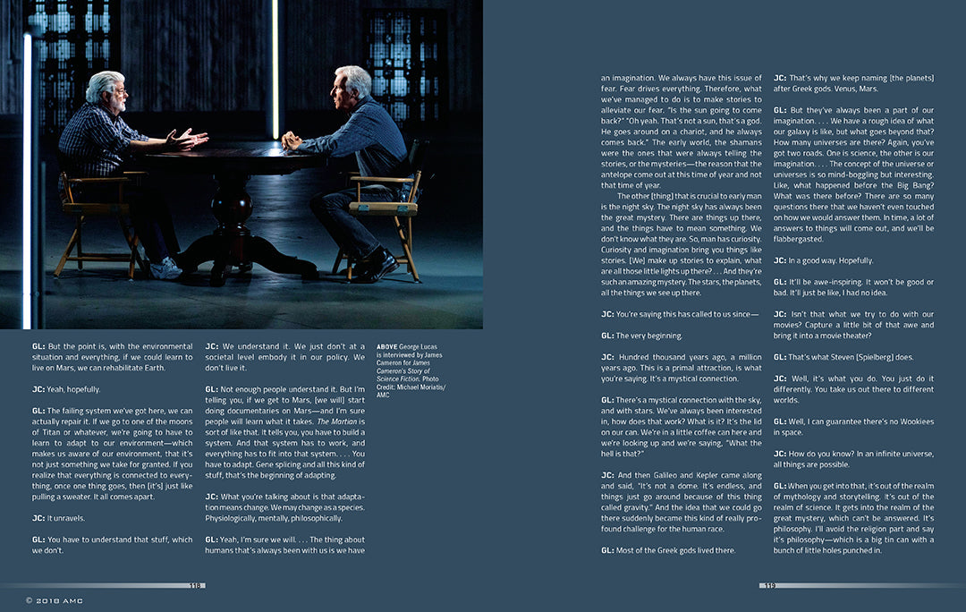 James Cameron's Story of Science Fiction Hardcover Book