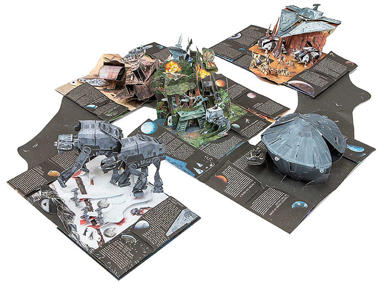 Star Wars: The Ultimate Pop-Up Galaxy Hardcover Book