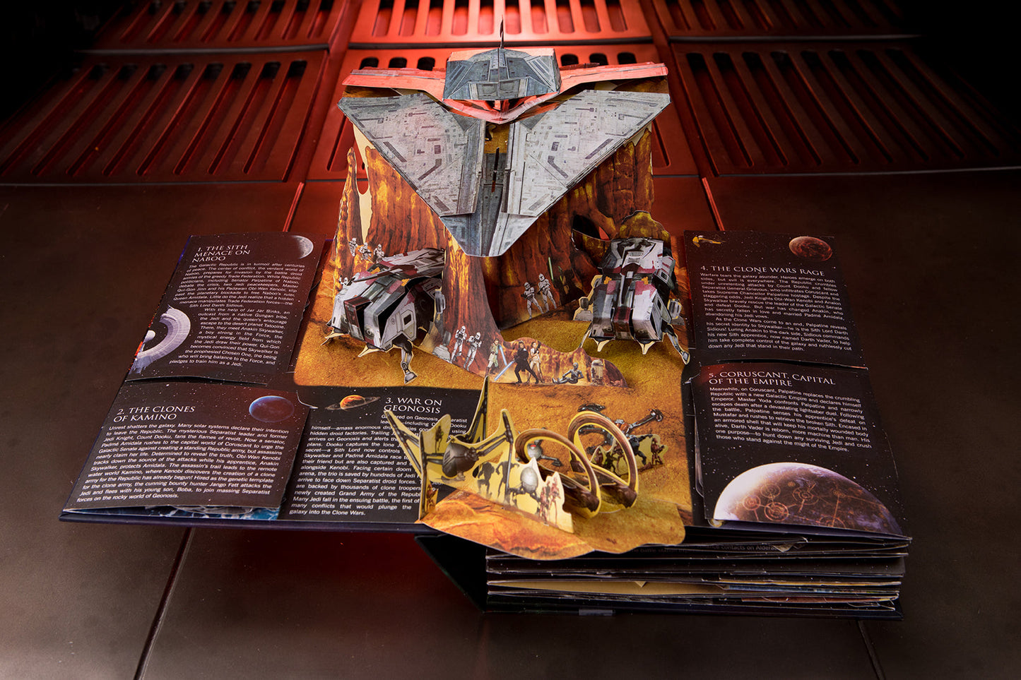 Star Wars: The Ultimate Pop-Up Galaxy Hardcover Book