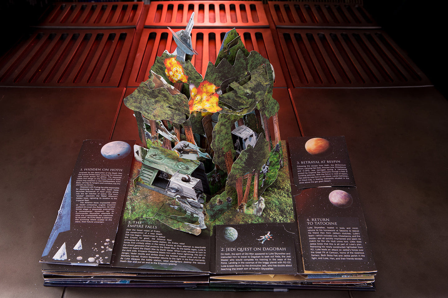Star Wars: The Ultimate Pop-Up Galaxy Hardcover Book