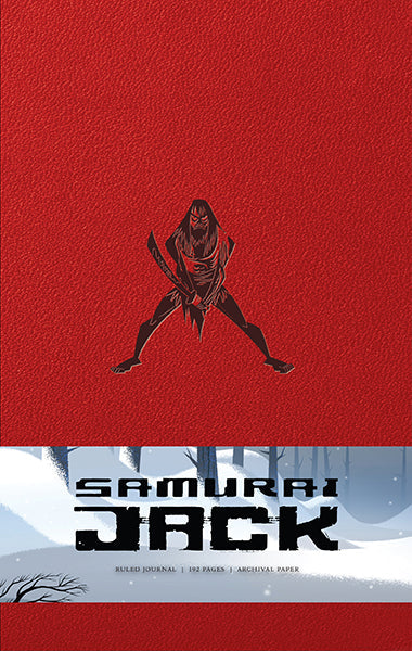 Samurai Jack Hardcover Ruled Journal Hardcover Book