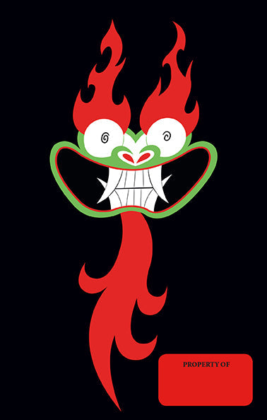 Samurai Jack Hardcover Ruled Journal Hardcover Book