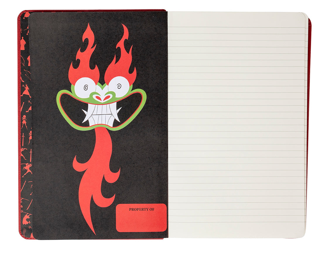 Samurai Jack Hardcover Ruled Journal Hardcover Book