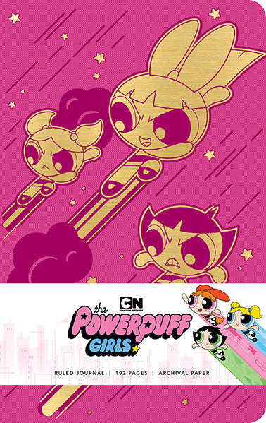 Powerpuff Girls Hardcover Ruled Journal Hardcover Book