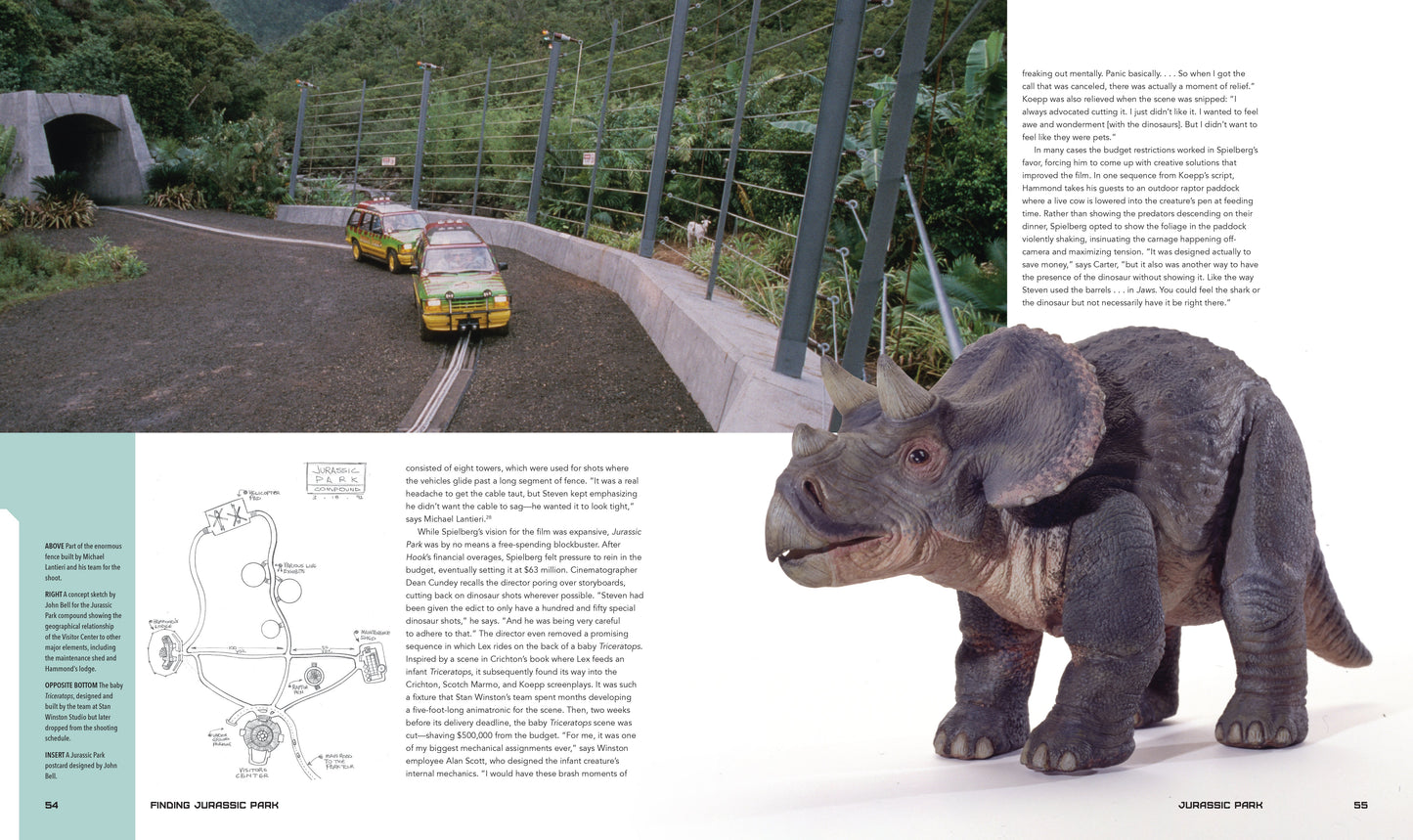 Jurassic Park: The Ultimate Visual History Hardcover Book