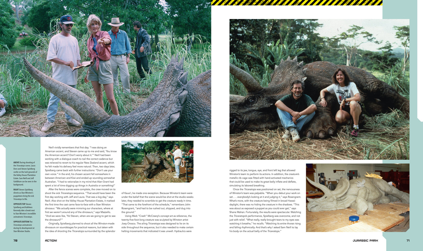 Jurassic Park: The Ultimate Visual History Hardcover Book