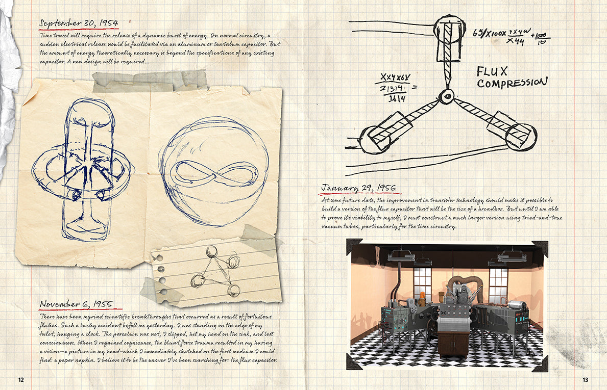 Back to the Future: DeLorean Time Machine Hardcover Book