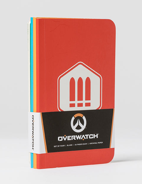 Overwatch Pocket Notebook Collection (Set of 4) Softcover Book