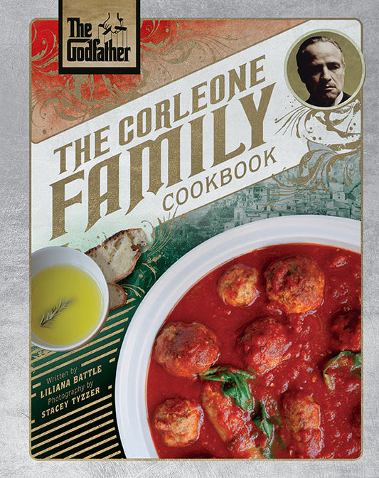 The Godfather: The Corleone Family Cookbook Hardcover Book