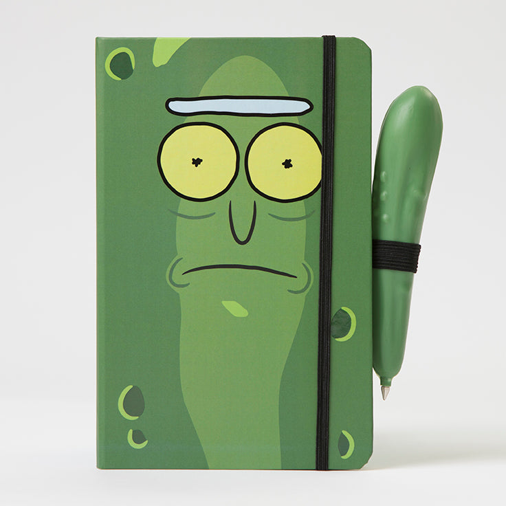 Rick and Morty: Pickle Rick Hardcover Ruled Journal With Pen Hardcover Book