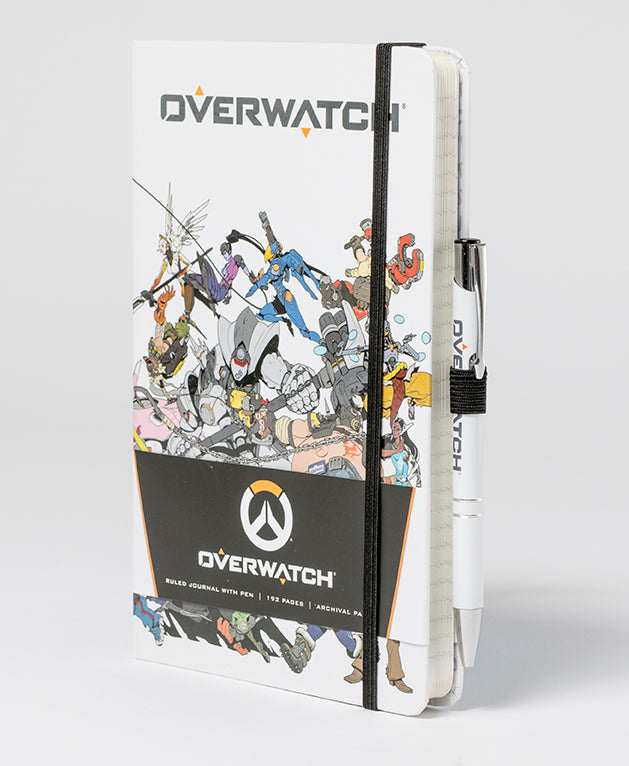 Overwatch: Hardcover Ruled Journal With Pen Hardcover Book