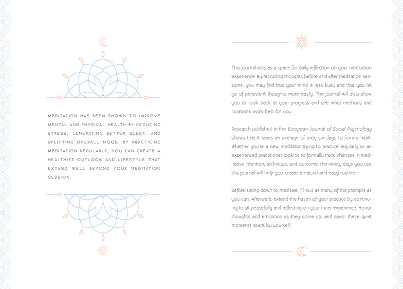 Meditation Softcover Book