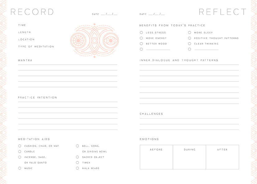 Meditation Softcover Book